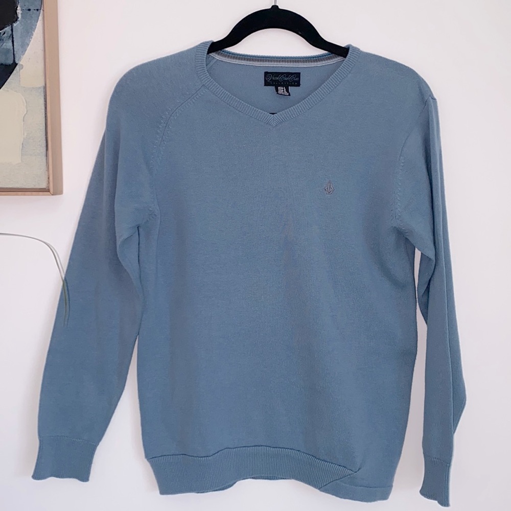 Volcom Teen Boy’s V-neck Sweater Large